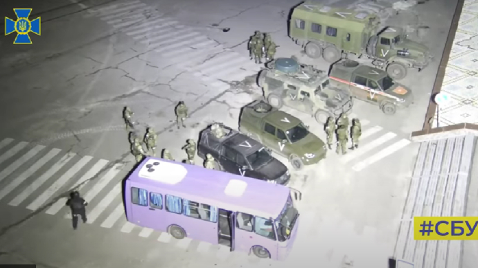Security Service of Ukraine releases video of Russian seizing of Chornobyl Nuclear Power Plant