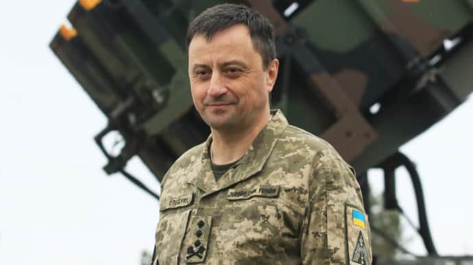 Ukraine's Air Force commander says Western-supplied Patriot systems remain in frontline service in designated areas