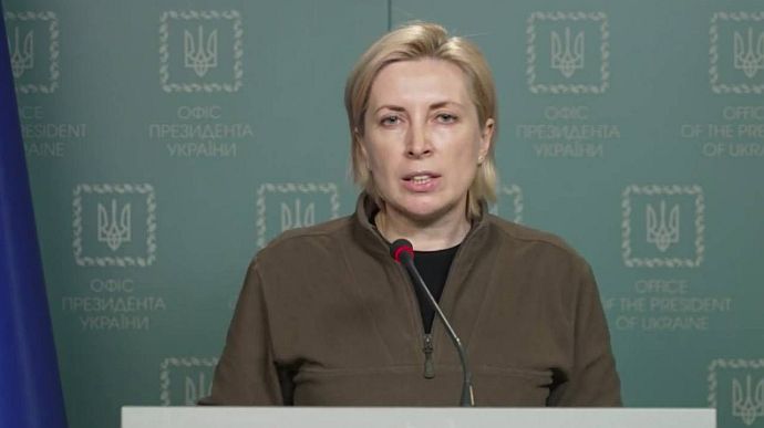 Vereshchuk asks people to leave occupied Zaporizhzhia and Kherson oblasts: there will be fighting