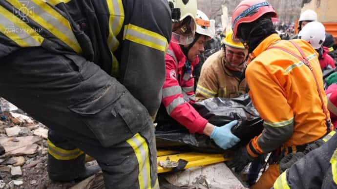 Одесская ОВА: Под завалами могут находиться еще 11 человек, в том числе дети