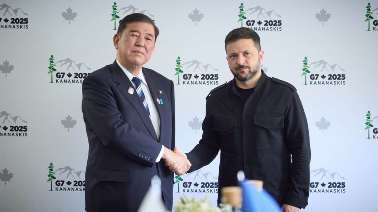 Zelensky and Japan Prime Minister discussed the Russian Federation with DPRK and Iran and strengthening sanctions