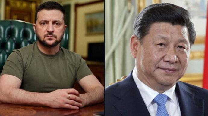 President Zelenskyy had telephone call with Xi Jinping 