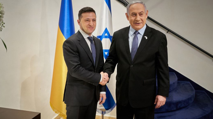 Зеленський про Ізраїль і ППО: Нетаньягу обіцяв розібратися з цим питанням