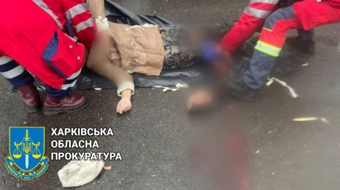 Russian shells fall on playgrounds in Kharkiv, two people dead