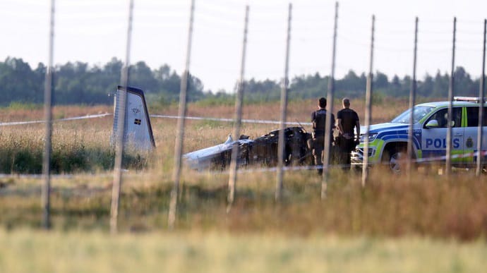 В Швеции разбился самолет, есть погибшие