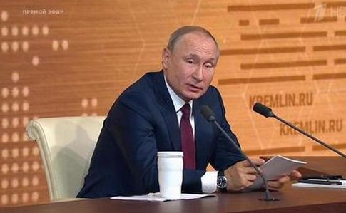 Зеленського просять відреагувати на слова Путіна про російські території