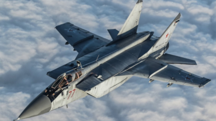 В Росії розбився військовий літак МіГ-31
