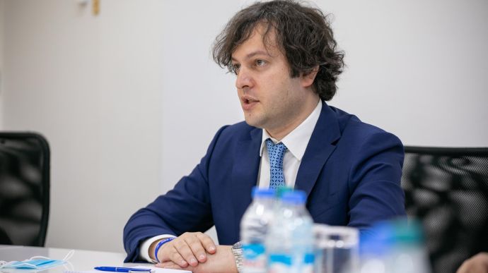 Лідер правлячої партії Грузії ухилився від відповіді, чи є РФ спільним ворогом Києва і Тбілісі