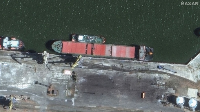 Satellite images emerge of ship that delivered Iranian missiles to Russia