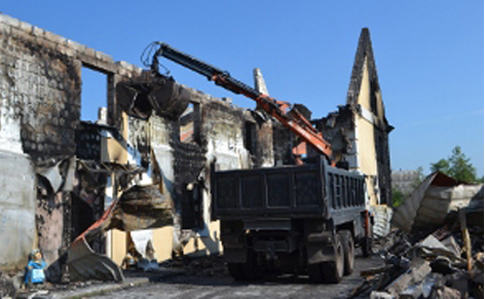 Пожежа на Київщині: поліція встановить законність функціонування будинку