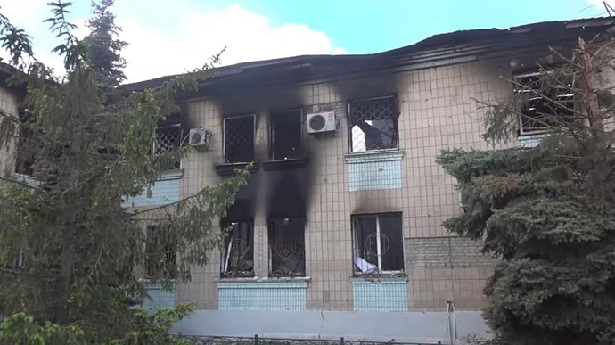Luhansk region: Russians fire at a boarding school in Hirske