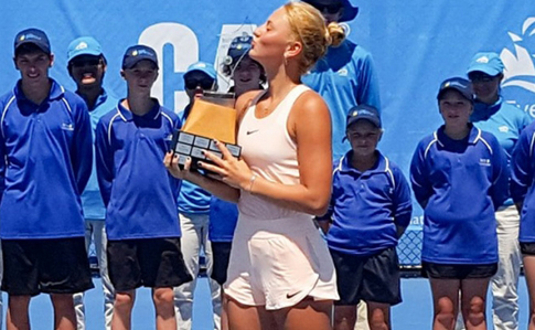 Юная украинская теннисистка выиграла второй профессиональный титул