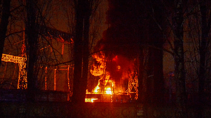 На Киевщине из-за атаки Шахедов поврежден инфраструктурный объект - КОВА