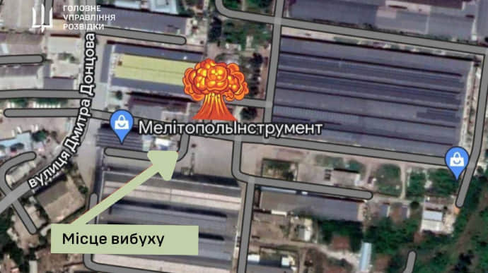 У Мелітополі підірвали штаб окупантів, ліквідовані російські офіцери – ГУР