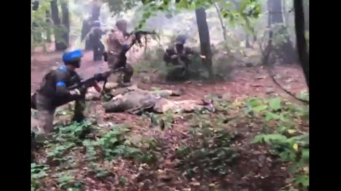 National Guard release first-person footage of battle, capture of 2 Russian majors