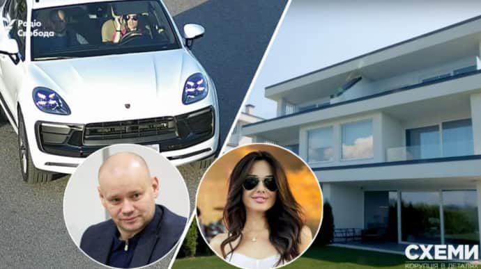 Схемы нашли у девушки заместителя генпрокурора Вербицкого имение за 48 млн гривен и Porsche