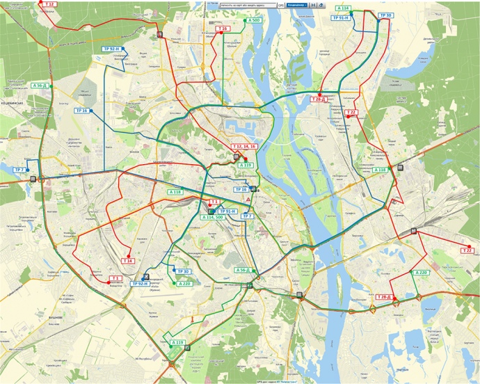 Карта транспорта химки онлайн