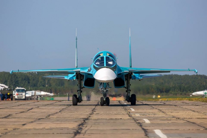 Винищувачі-бомбардувальники Су-34