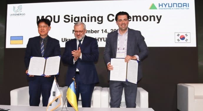 Hyundai to become Ukrainian Ukrenergo's partner in modernising power transmission system