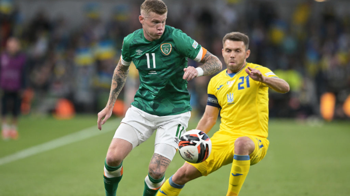 Українська збірна перемагає Ірландію з рахунком 1:0 на старті Ліги націй УЄФА