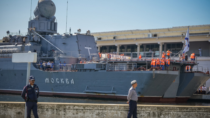 More than half the crew of the cruise ship Moskva might have consisted of conscripts - the media