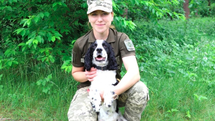 Spaniels guarding state border: Ukrainian border guards post photos of their four-legged partners