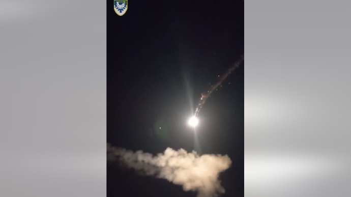 Ракетний удар РФ 16 лютого: зенітники показали, як збили Калібр