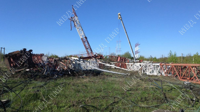 New explosions in Transnistria: antennas broadcasting Russian radio channel destroyed