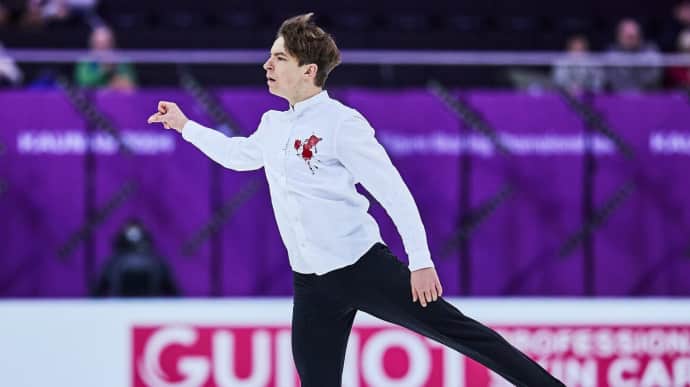 Український фігурист на Чемпіонаті Європи вийшов на лід у сорочці з плямою крові