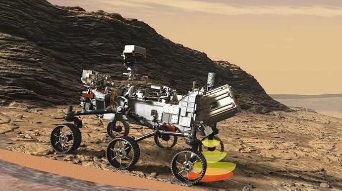 Марсоход NASA преодолел 235 миллионов километров