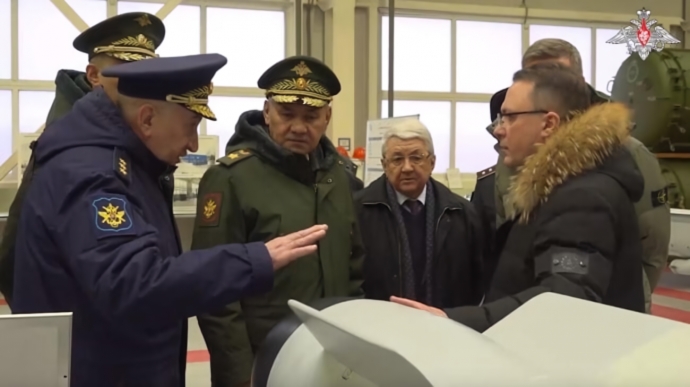 Russian Defence Minister inspects Putin's missiles at factory, orders to increase their range – video