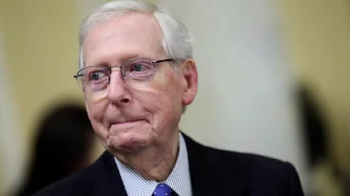 McConnell to step down. White House says Congress will continue to support Ukraine