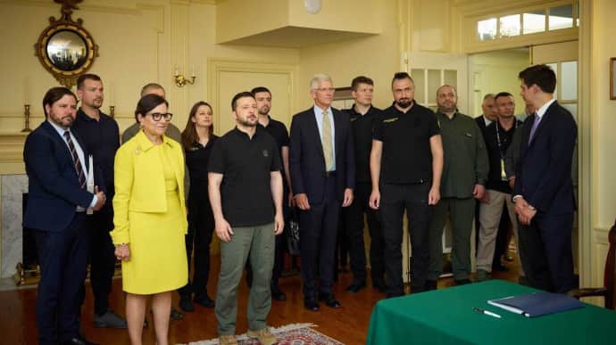 Zelenskyy meets with top executives of leading US defence companies