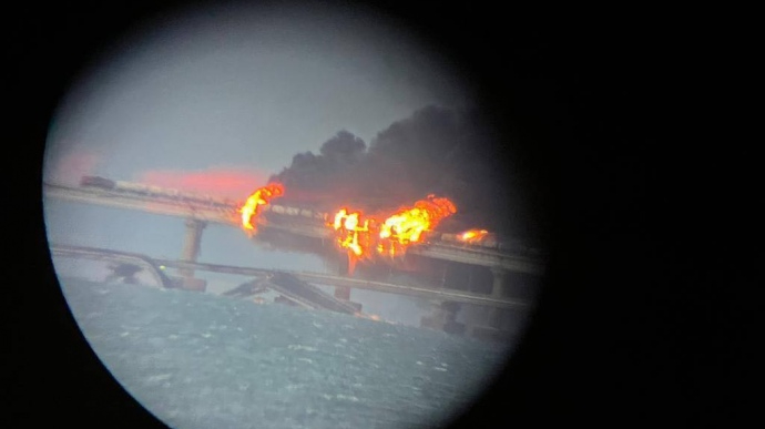 Security Service of Ukraine behind explosion on Crimean bridge