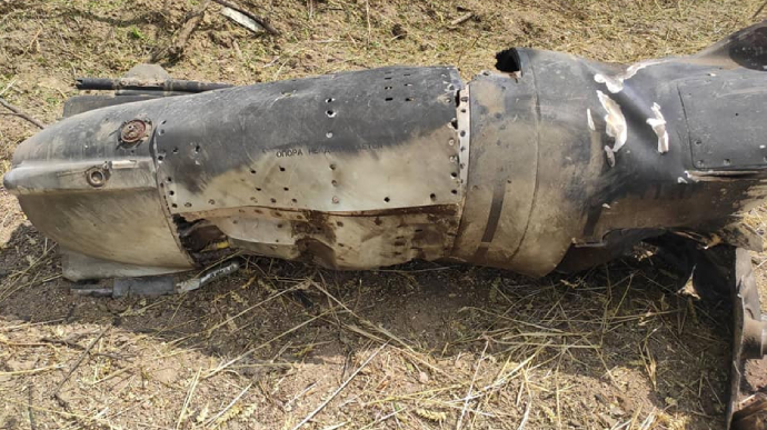  Fragments found of Russian missiles fired at Vinnytsia, which the anti-aircraft defence managed to shoot down