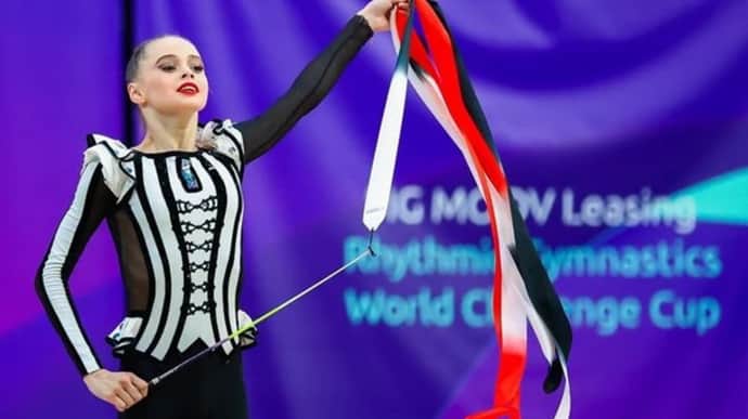 Ukrainian gymnast wins gold at World Challenge Cup in Romania