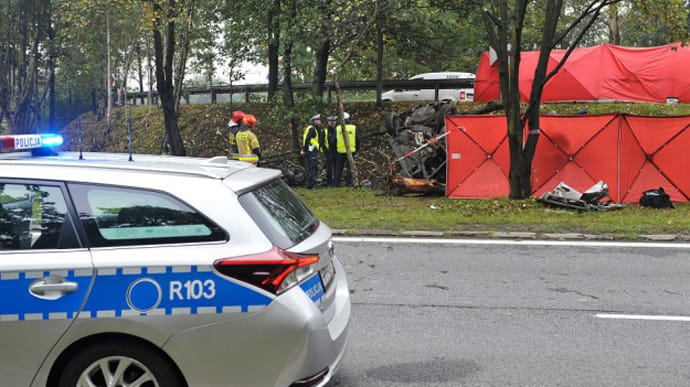 В Польше произошли две аварии с украинцами: двое погибших, один в тяжелом состоянии