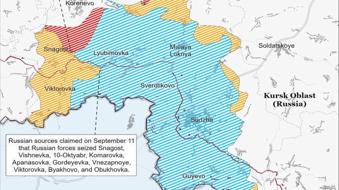 ISW analyses Russian counterattacks in Kursk Oblast