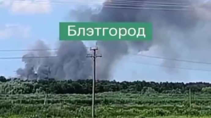 Fire and explosions reported in Russia's Belgorod Oblast amid threat of missile attacks – videos