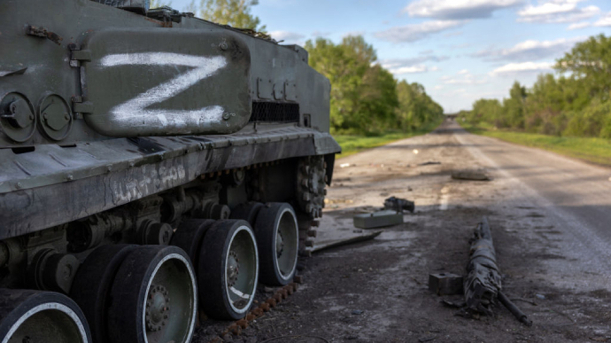 General Staff report: Russians brought 130 units of equipment to Chornobaivka 