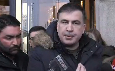 РНС: Саакашвили пробовали задержать в отеле. Павоохранители опровергают