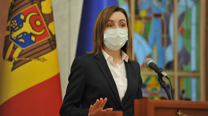 Президентка Молдови пропонує надзвичайний стан на два тижні