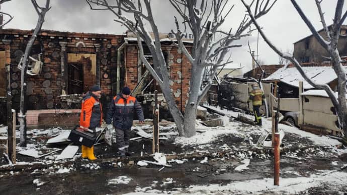 Харьков: в одном из домов сгорела целая семья - супруги и трое детей