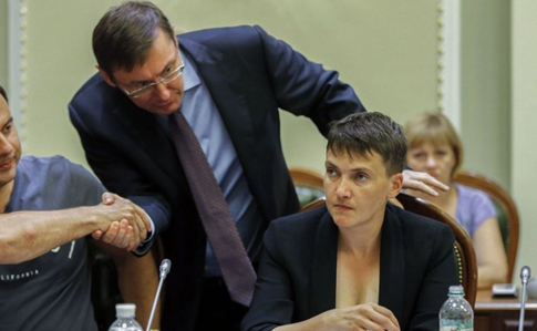 Луценко про звільнення Савченко і Рубана: Судова система тяжко хвора