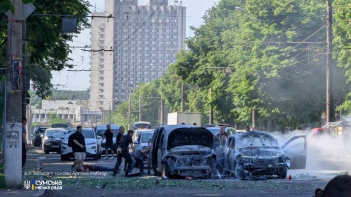 У лікарні померла п’ята постраждала внаслідок удару РФ по Сумах 3 червня