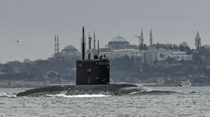 Росія посилила субмариною присутність в Чорному морі