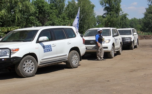 ОБСЕ: Боевики не хотели пускать наблюдателей через блокпост
