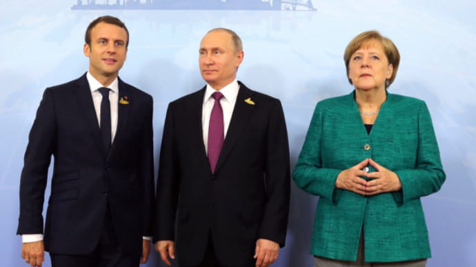 Путін теж поговорив із Меркель і Макроном, скаржився на Україну