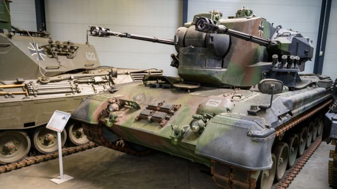 Германия поставит Киеву первые зенитные установки Gepard в июле