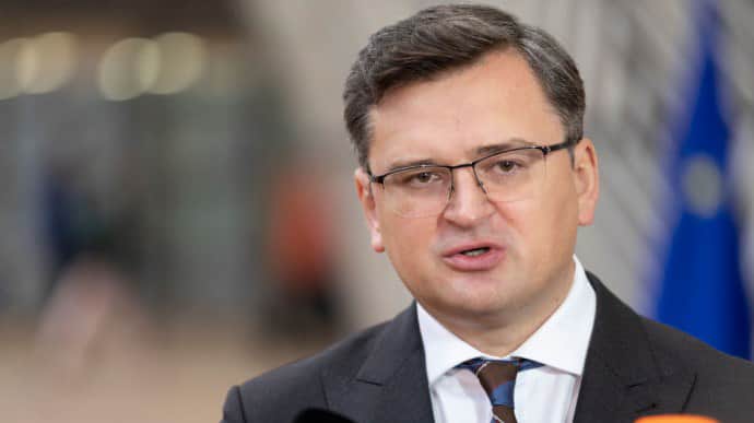 Ukrainian Foreign Minister in Brussels urges ambassadors to continue supporting Ukraine